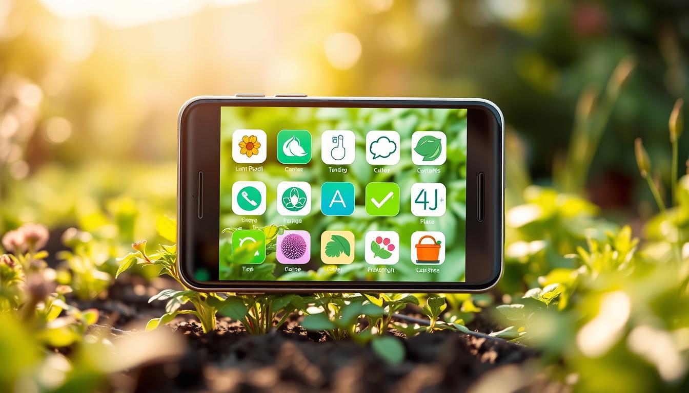 App for organizing plants