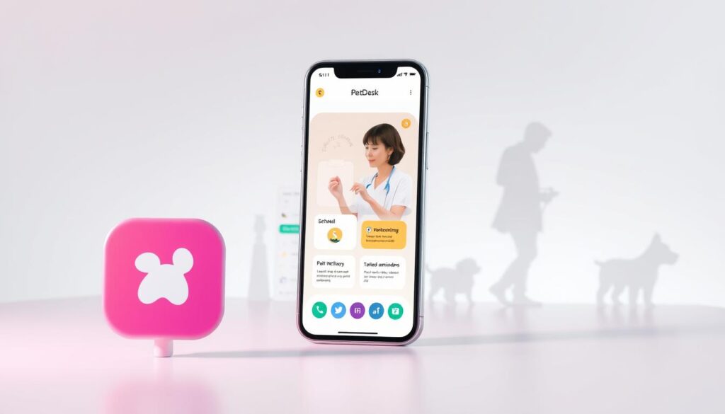Aplicativo PetDesk para cuidado com pets Aplicativo PetDesk para cuidado com pets
