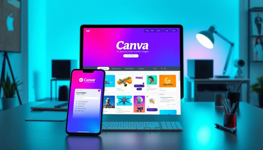 Canva digital design app