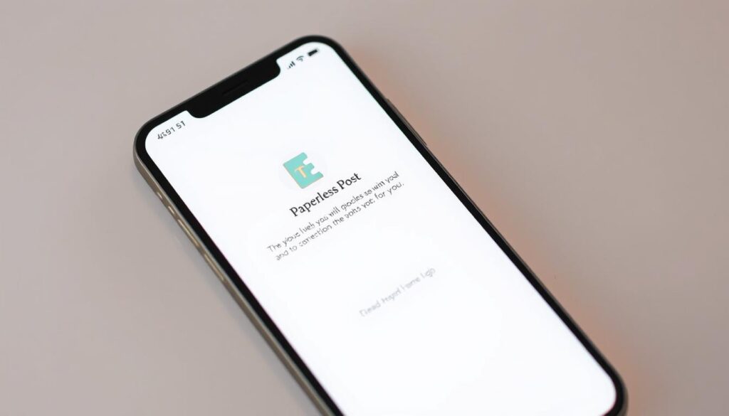 App Paperless Post instalação