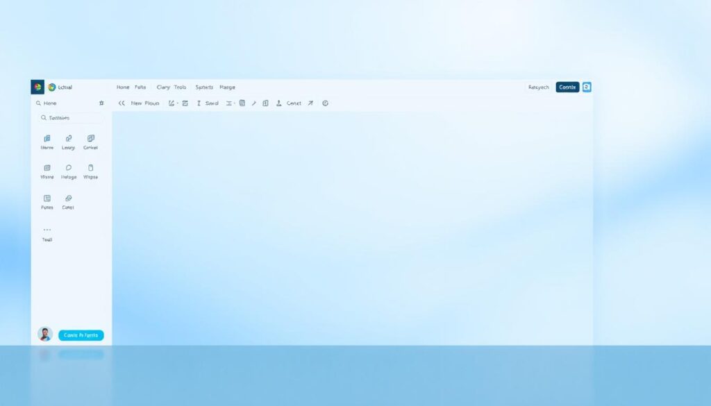 Canva interface