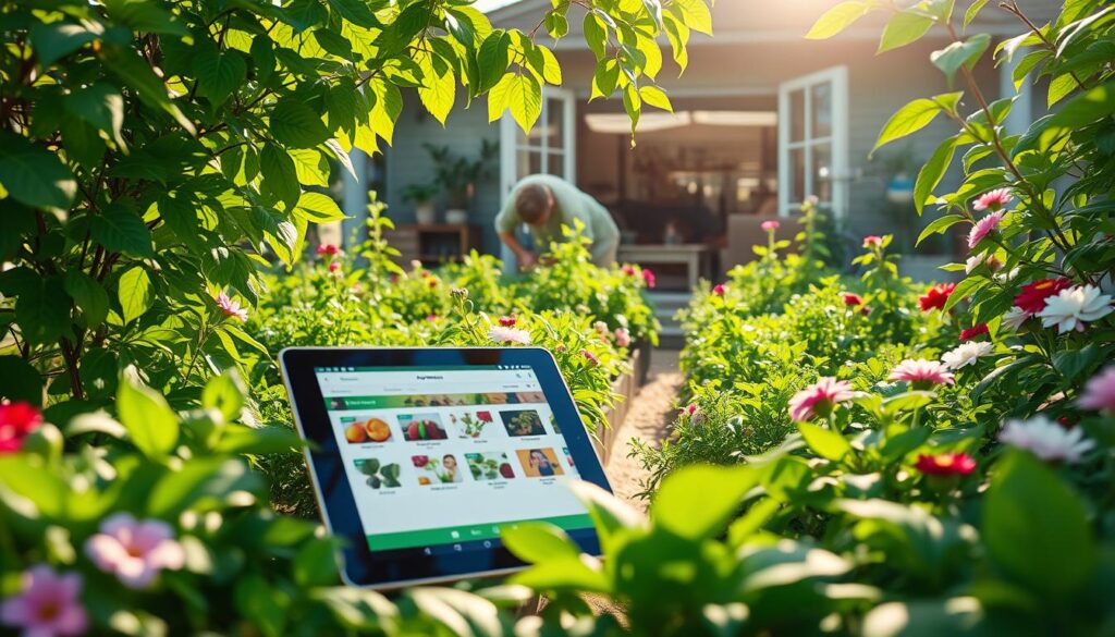 jardinagem com App Planta jardinagem com App Planta