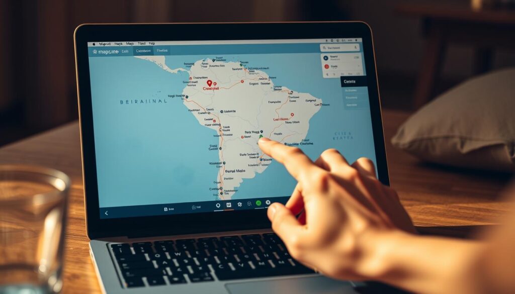 travel planning with Maps.me