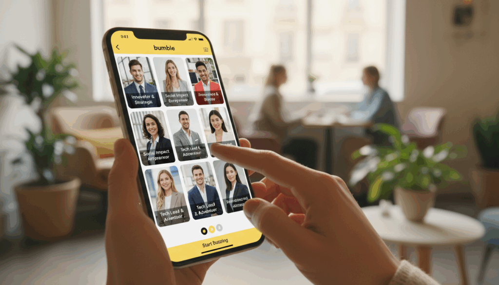 Bumble aplicativo de namoro