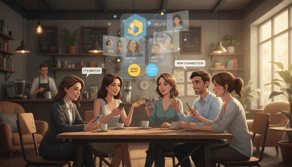 funcionamento do Bumble