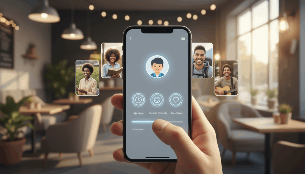 filtros de compatibilidade em aplicativos de relacionamento