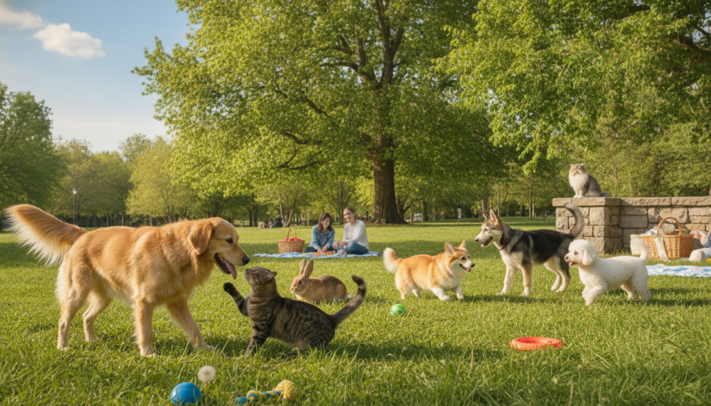 socialização de animais