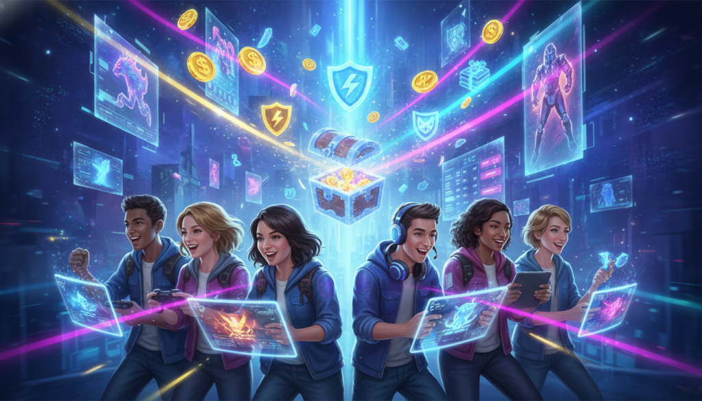 Ganhar prêmios e recompensas online