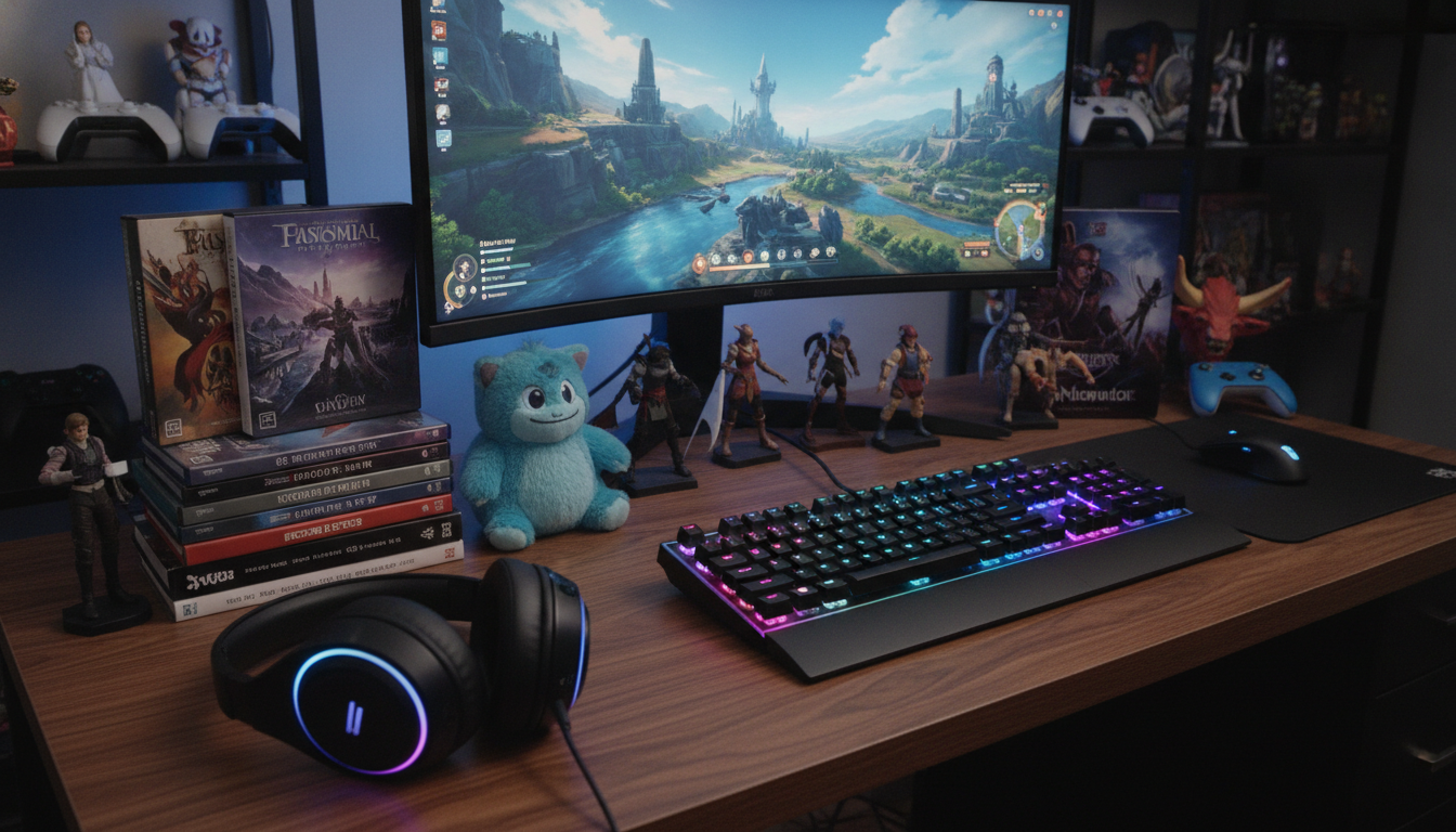 Itens de Gamer