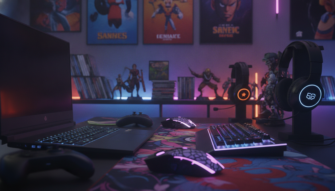 Itens de Gamer