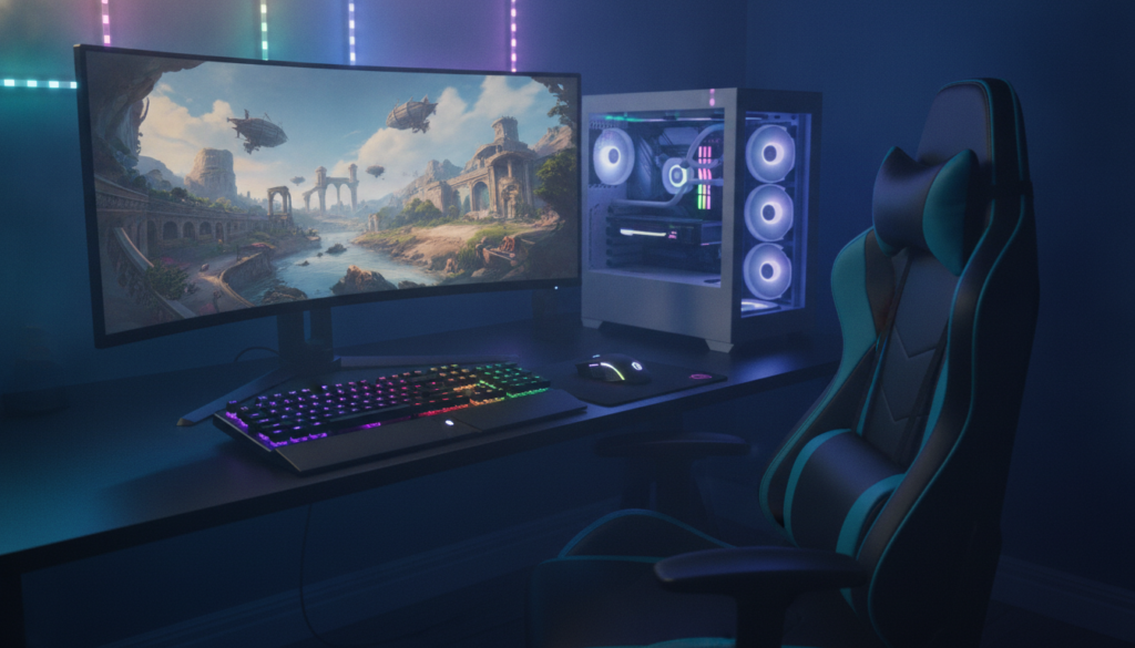 Periféricos gamer e setup gamer Periféricos gamer e setup gamer