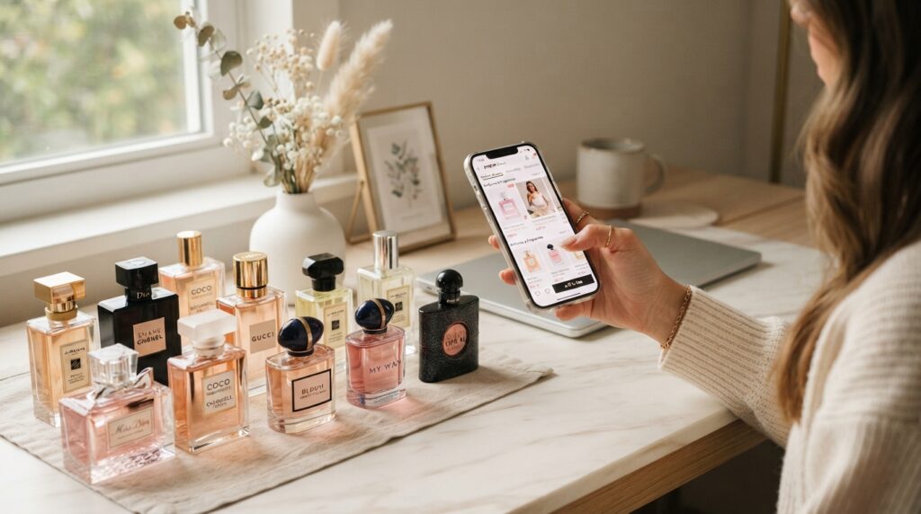 perfumes na Shein