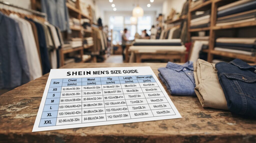 tabela de medidas Shein tabela de medidas Shein